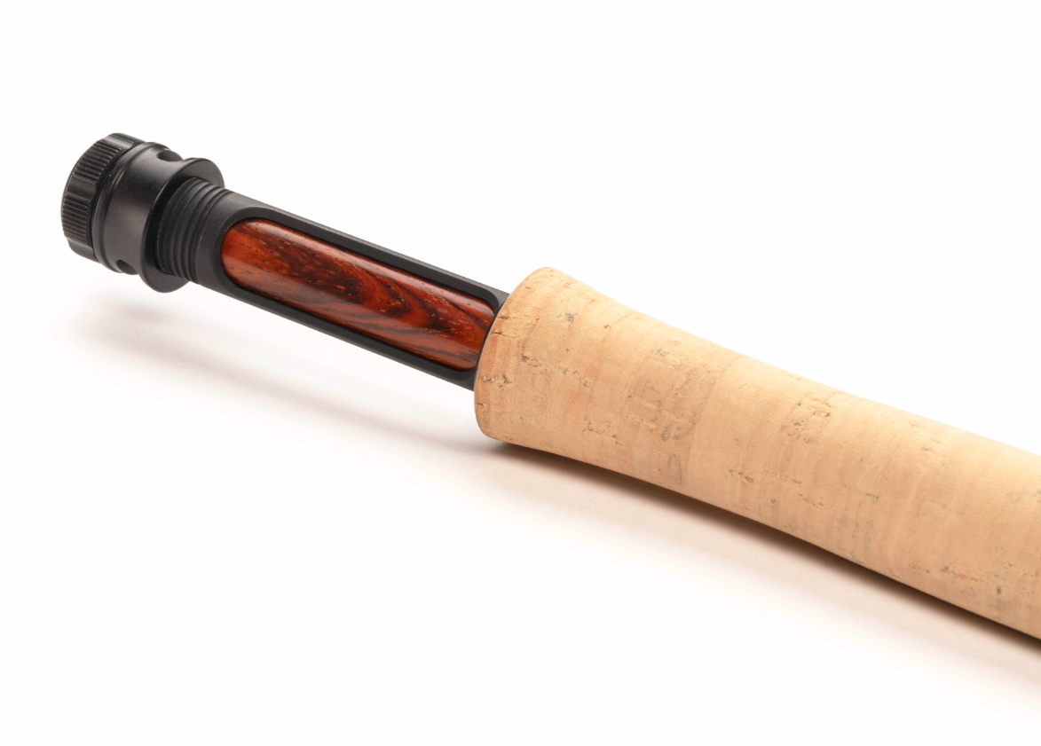 Alternate angle reel seat on Scott GT Fly Rod