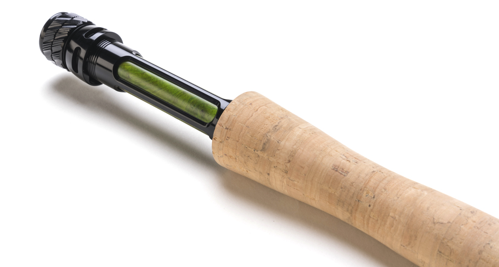 Scott Session Fly Rod with a new grip design and custom machined aluminum reel seat