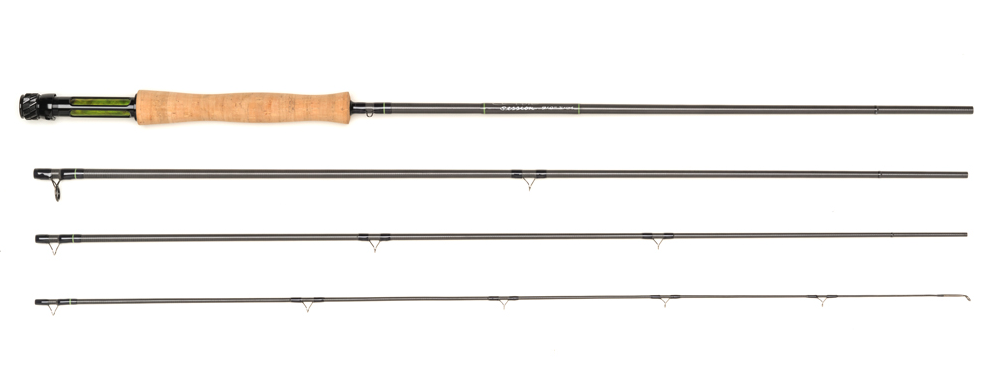 Scott Session Fly Rod, fast with feel action, hand-crafted for exceptional line speed and loop control.