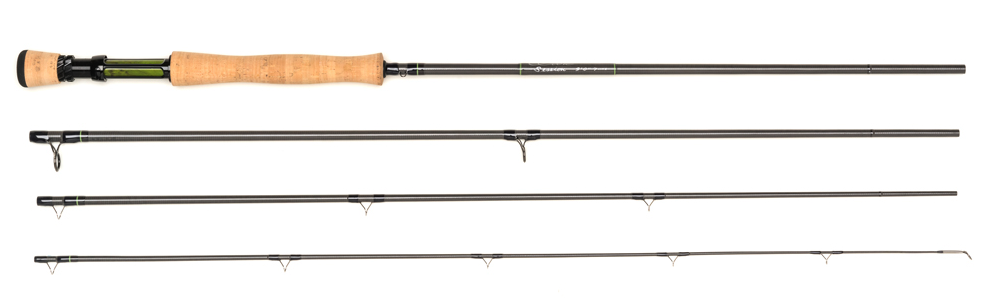 Premium Scott Session Fly Rod equipped with Silicon Nitride stripping guides and light wire snake guides