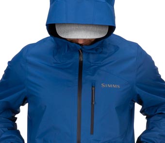 Simms FLYWEIGHT Shell Jacket  Best Flats Fishing Rain Jacket