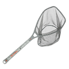 Simms Daymaker Boat Net Short Handle Pebble Steel color