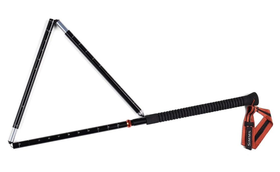 Simms Wading Staff sections separated