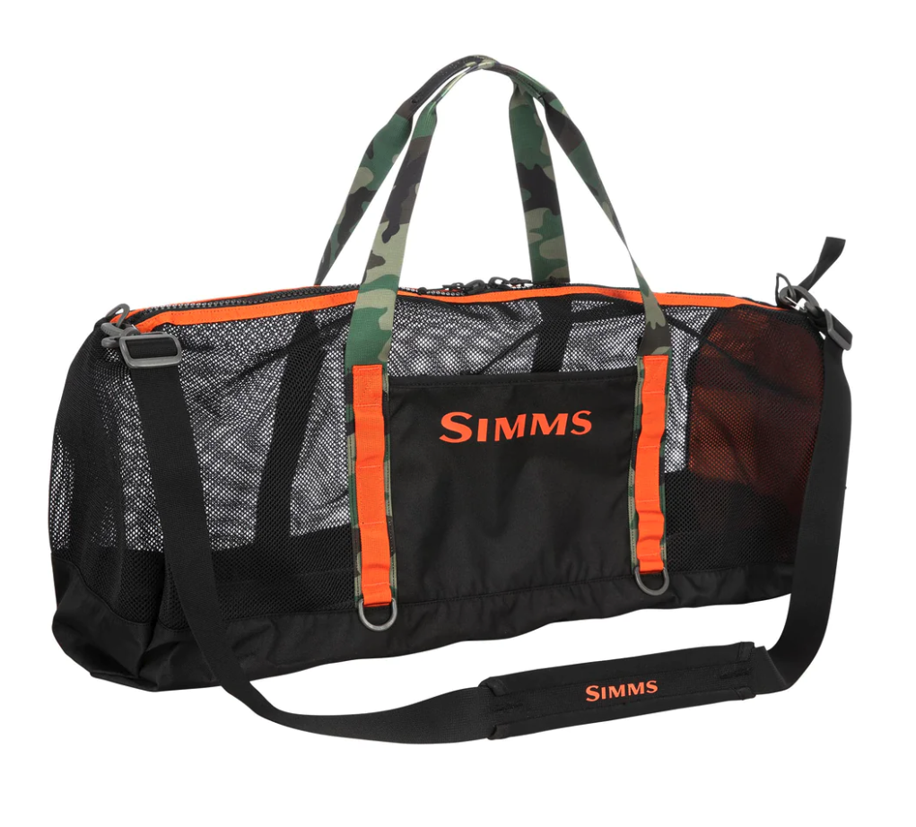 Bag shown with the padded, removable shoulder strap for comfortable portability.