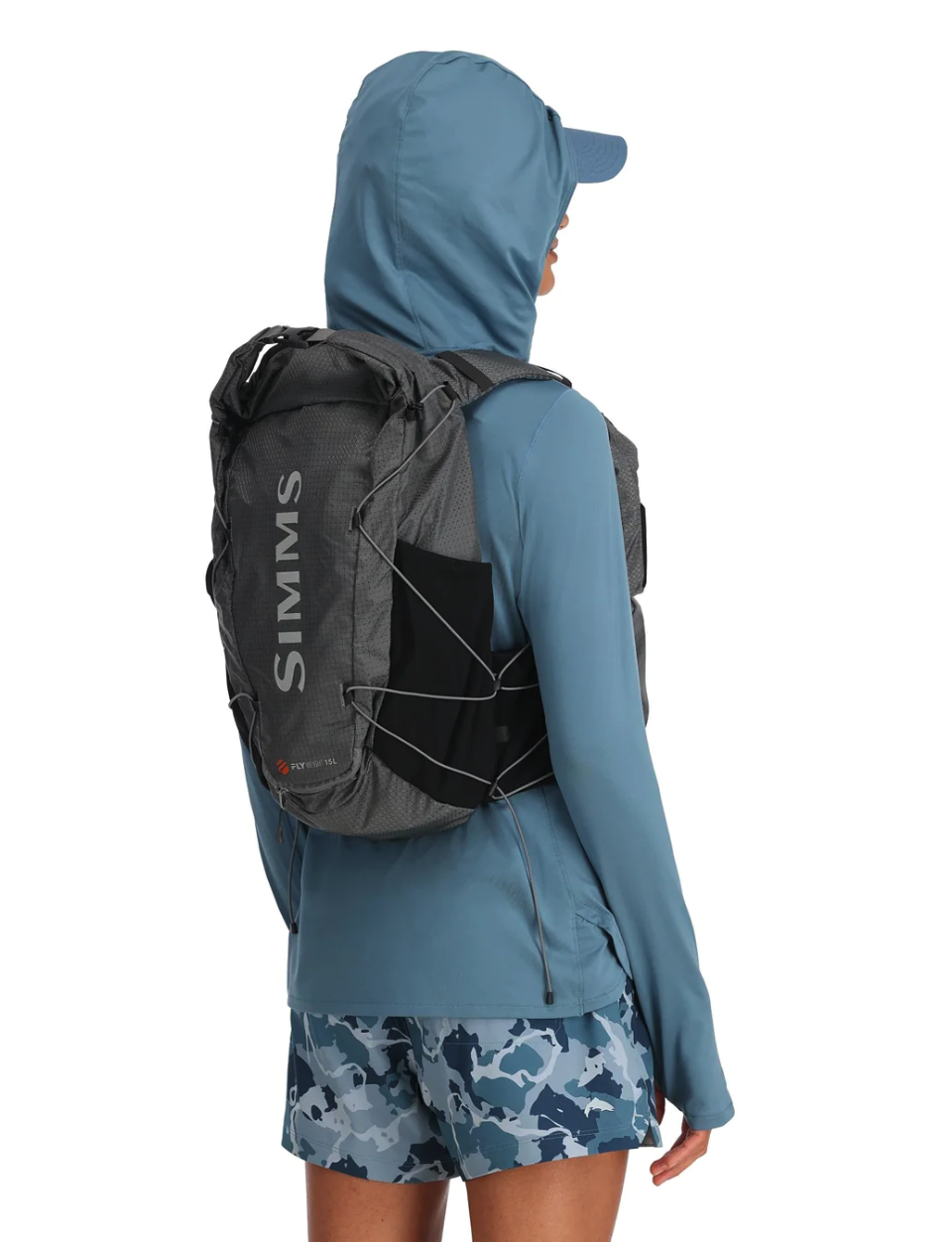 Flyweight Vest Pack with water-resistant fabric for all-day fishing