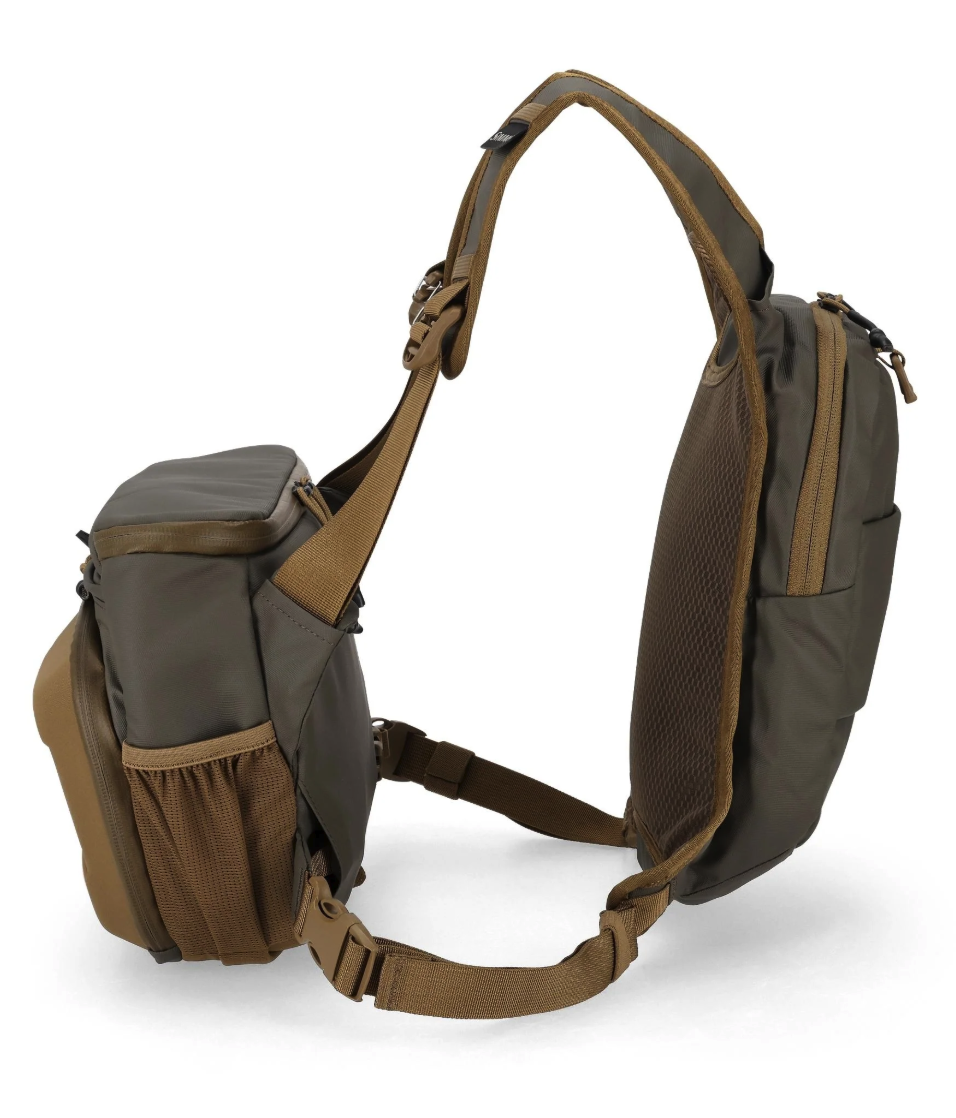 Side view of Simms Headwaters Chest Pack