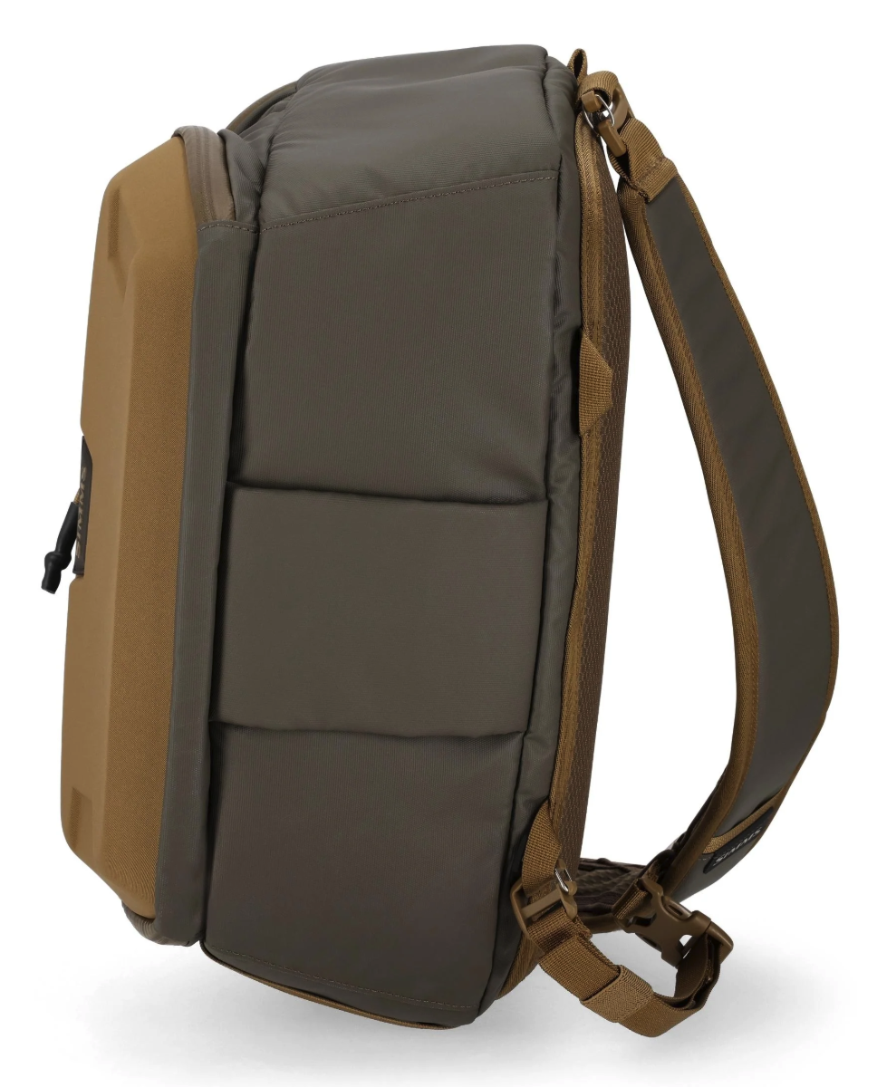 Side of Simms Headwaters Sling Pack Hickory