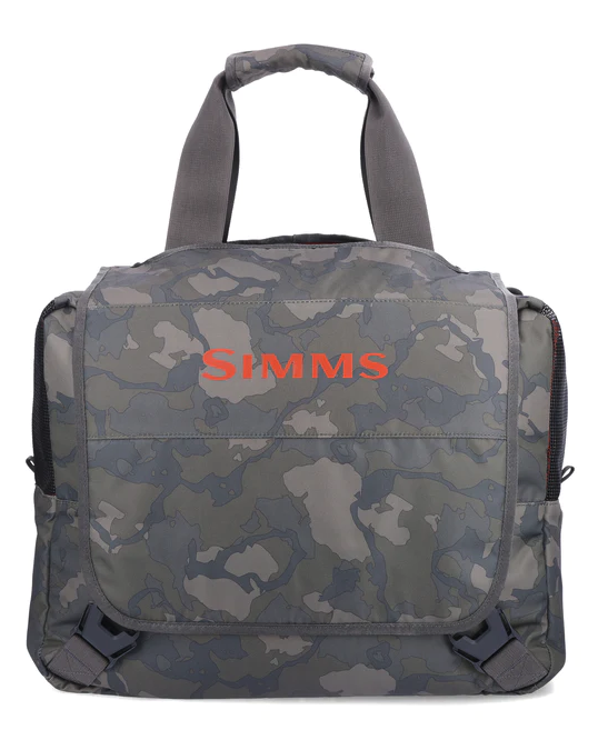 Simms Riverkit Wader Tote Regiment Camo Olive Drab