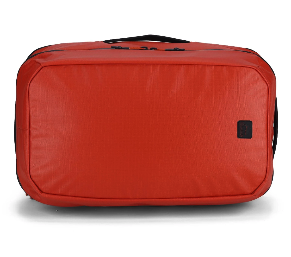 Versatile Simms Tailwind 50L Duffel Bag with adjustable shoulder straps