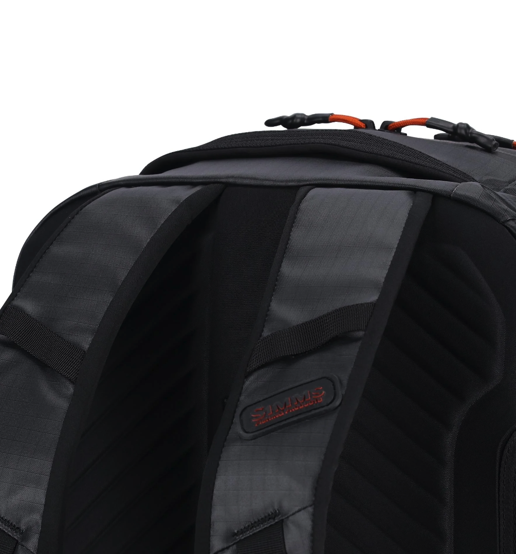 Simms Tailwind Backpack designed with breathable mesh for enhanced ventilation