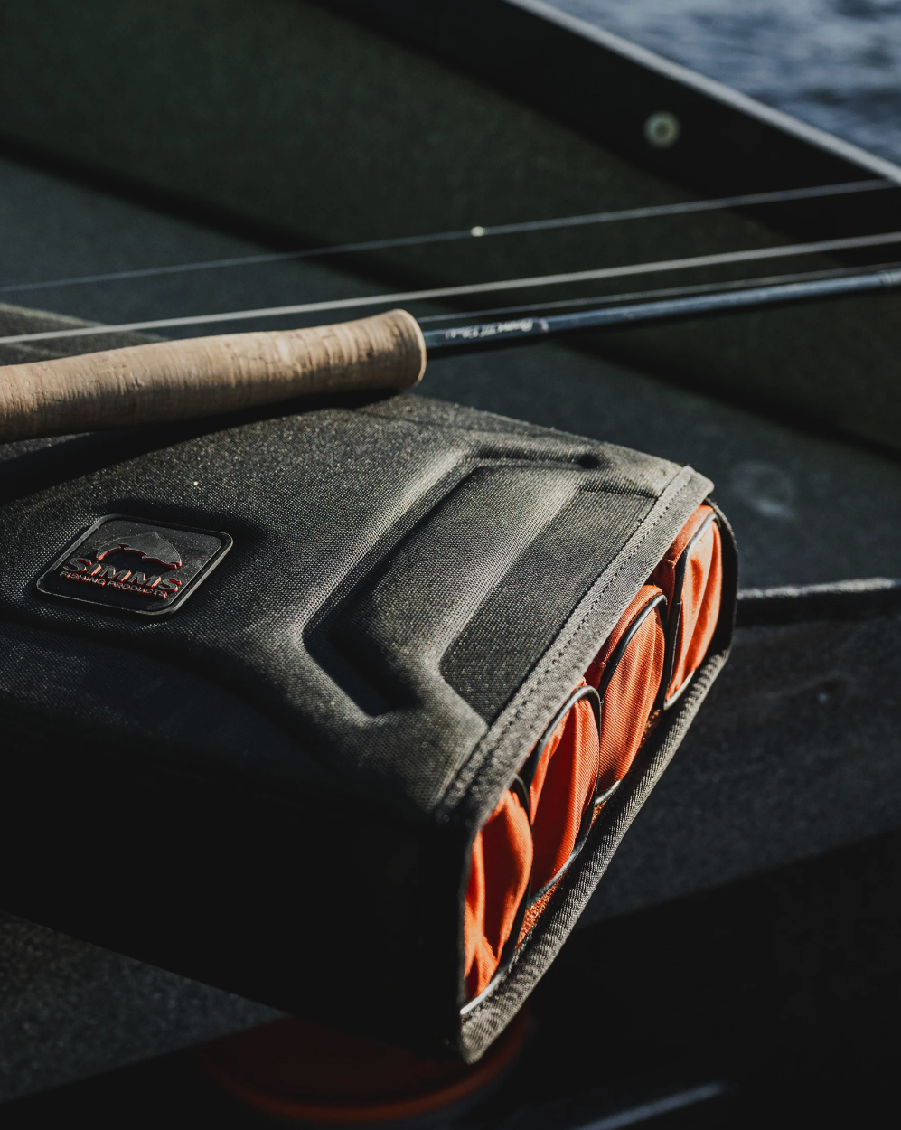 Simms Riverkit Rod Roll - Ideal for organizing and traveling with fishing rods