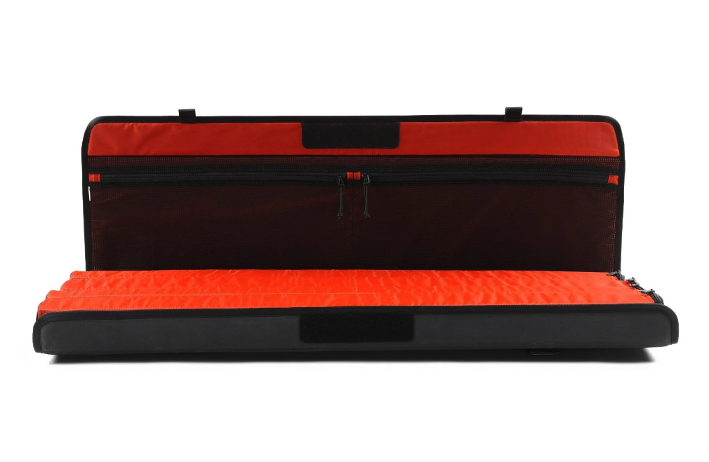 Travel-friendly Simms Riverkit Rod Roll with easy-access zippered openings