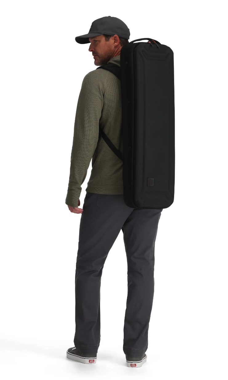 Simms Tailwind Rod & Reel Vault featuring ergonomic design for easy handling