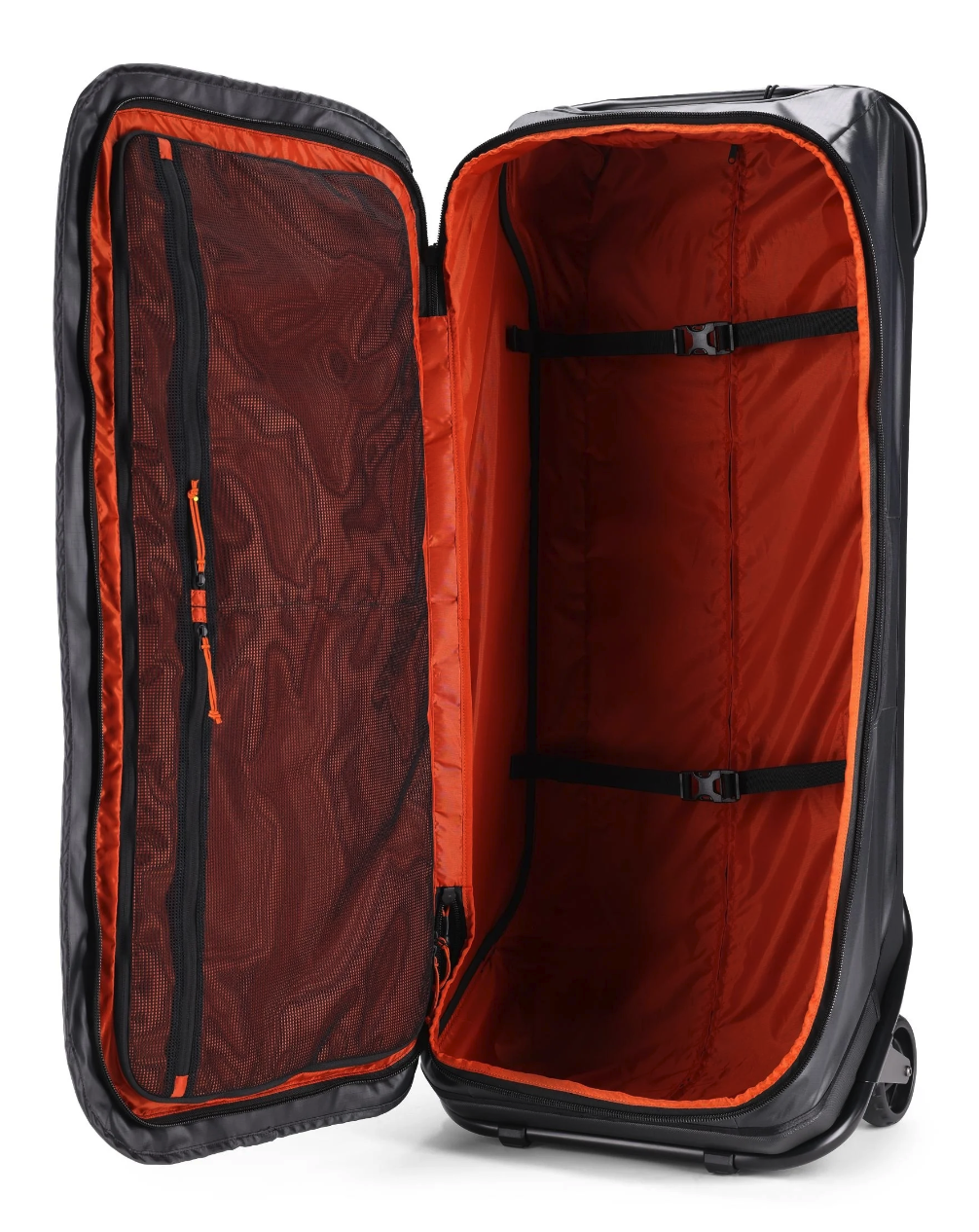 High-performance Simms Tailwind Roller Bag with convenient rolling wheels