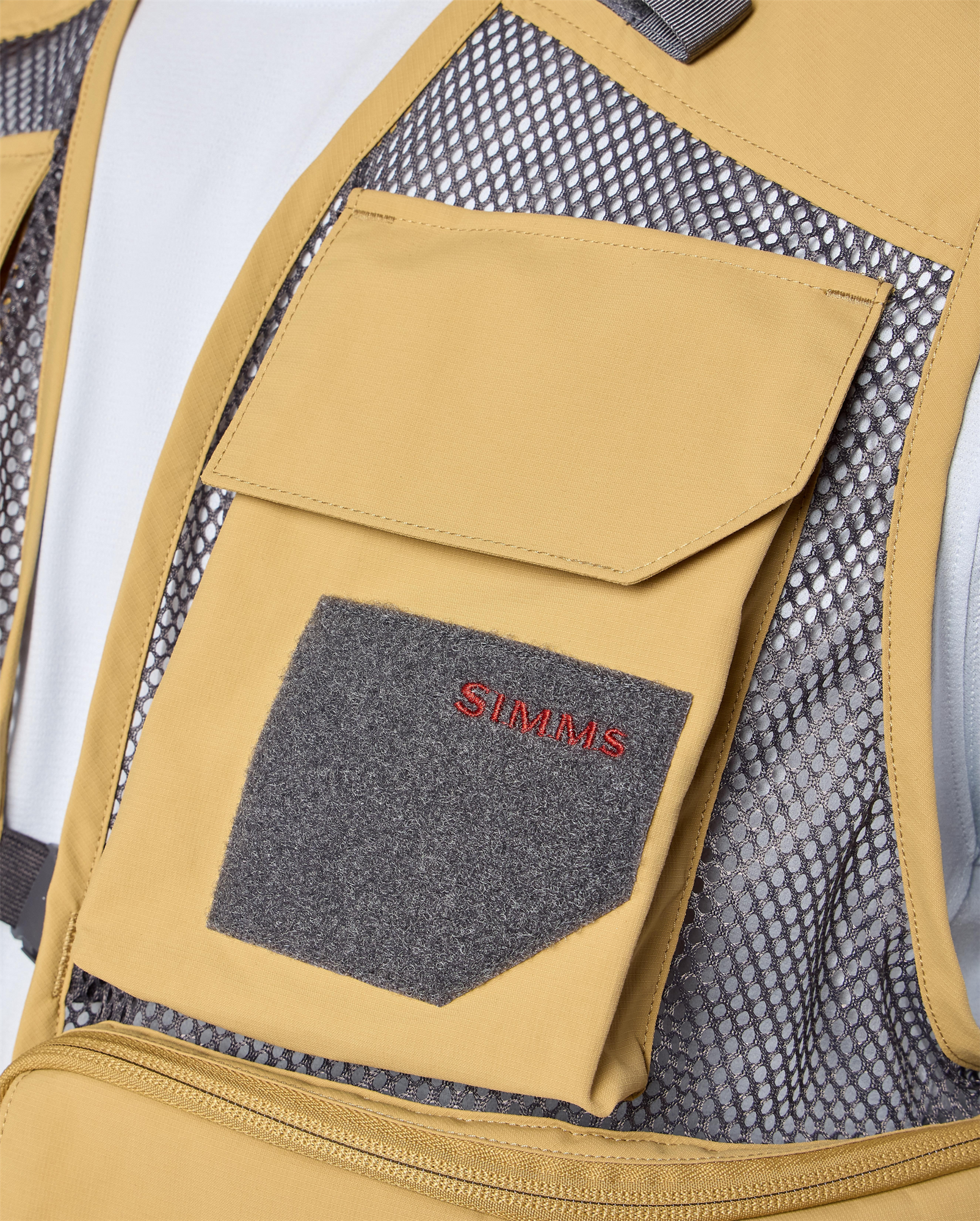 Ultimate fly fishing vest with breathable mesh and intuitive gear layout