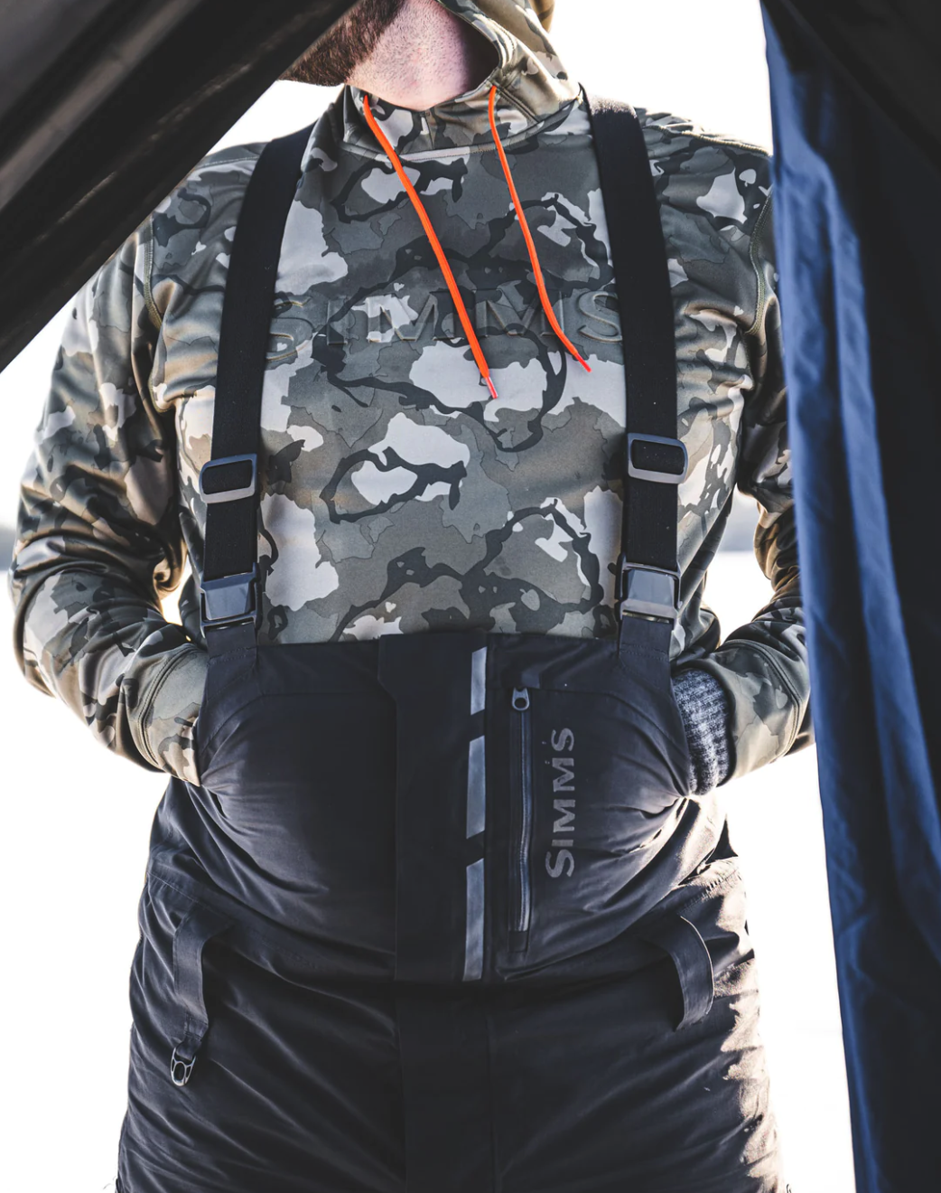 Challenger Bib with PrimaLoft insulation for lightweight warmth during fishing trips.
