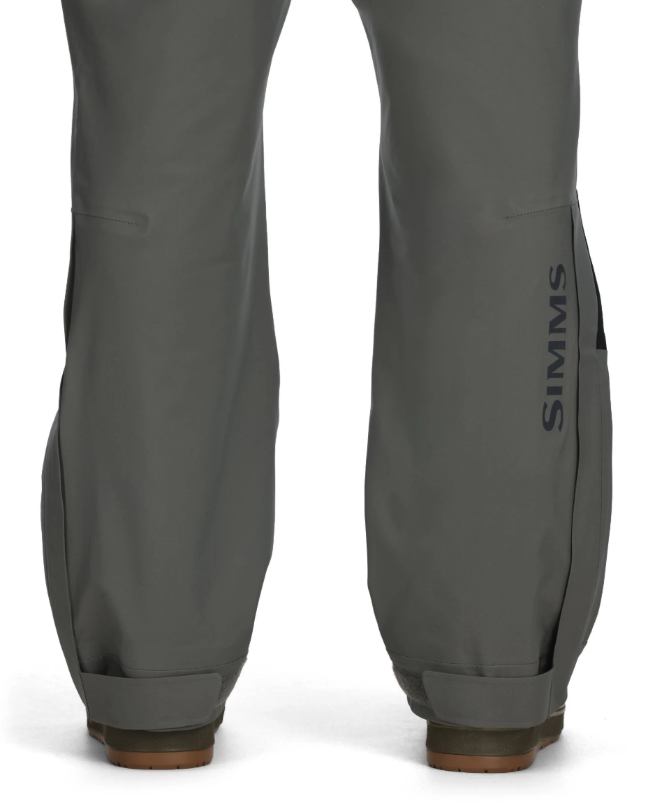 Simms Vapor Elite Bibs legs rear detail