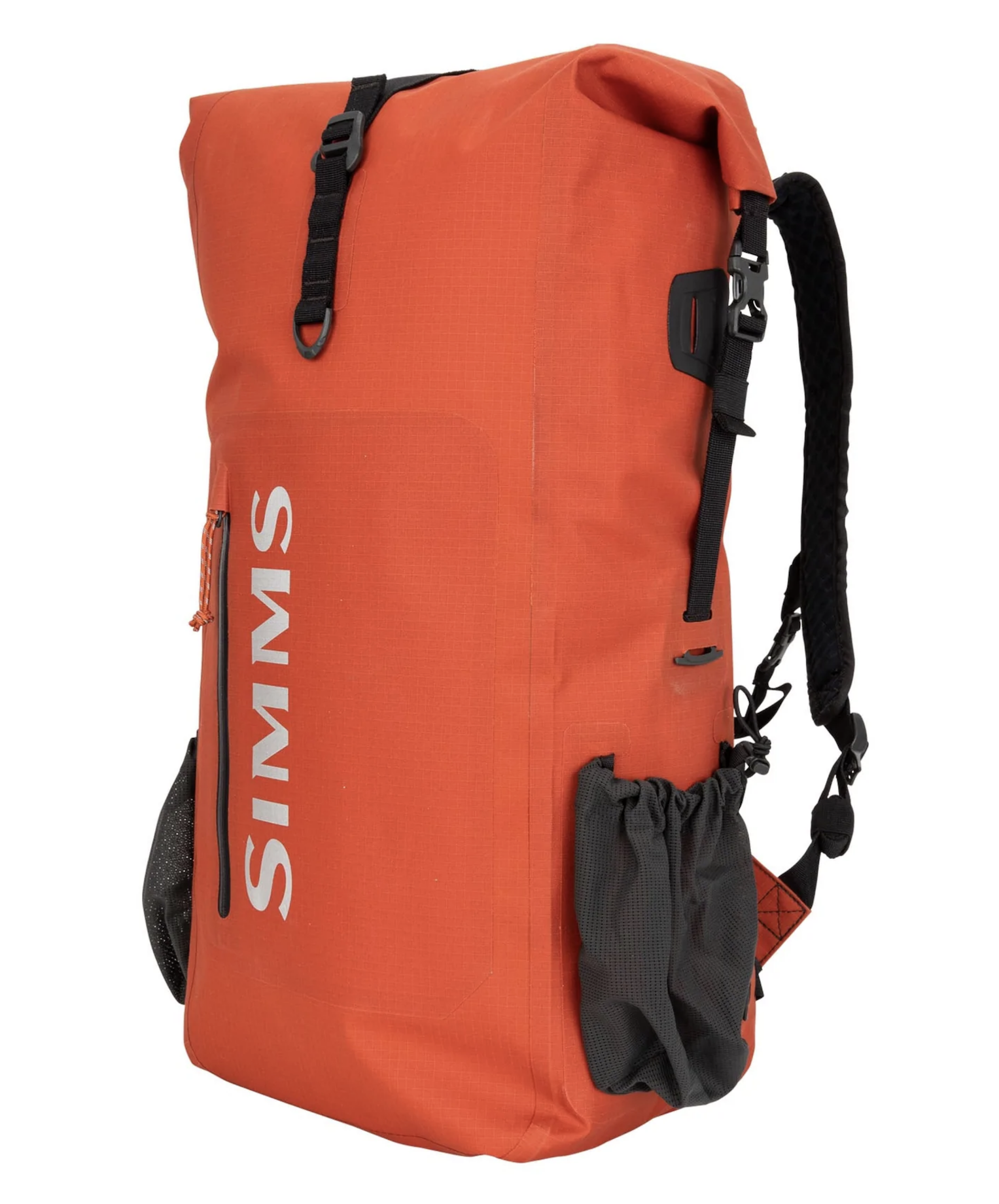 Simms Dry Creek Rolltop Backpack Simms Orange