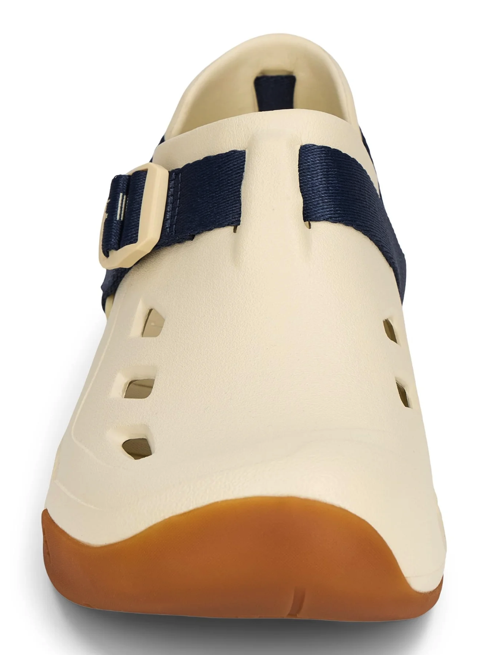 Front of Simms Drifter Shoe Tallow color