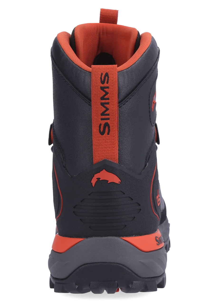 Simms G4 Boots with partial neoprene lining for comfort and easy on/off.