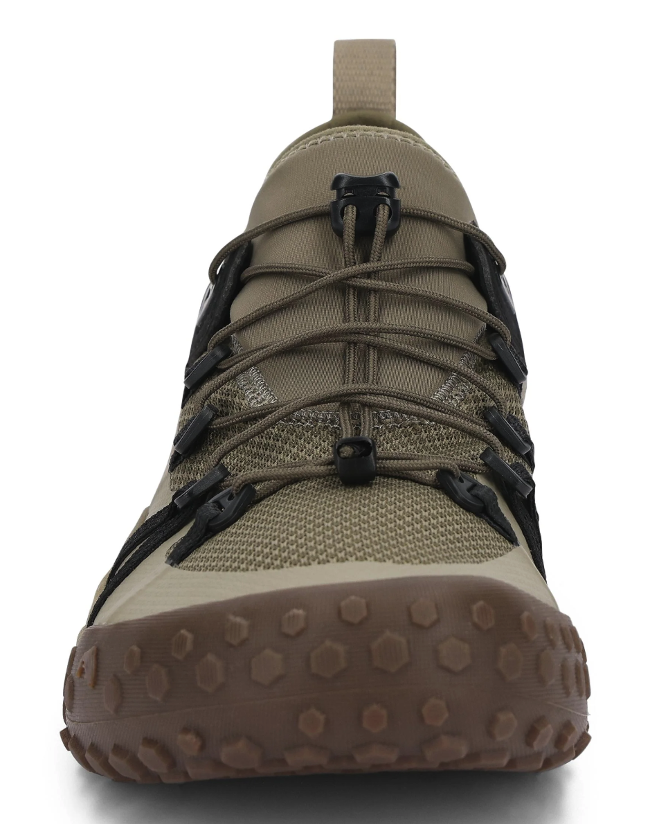 Front view of  Simms Pursuit Shoe Stone color