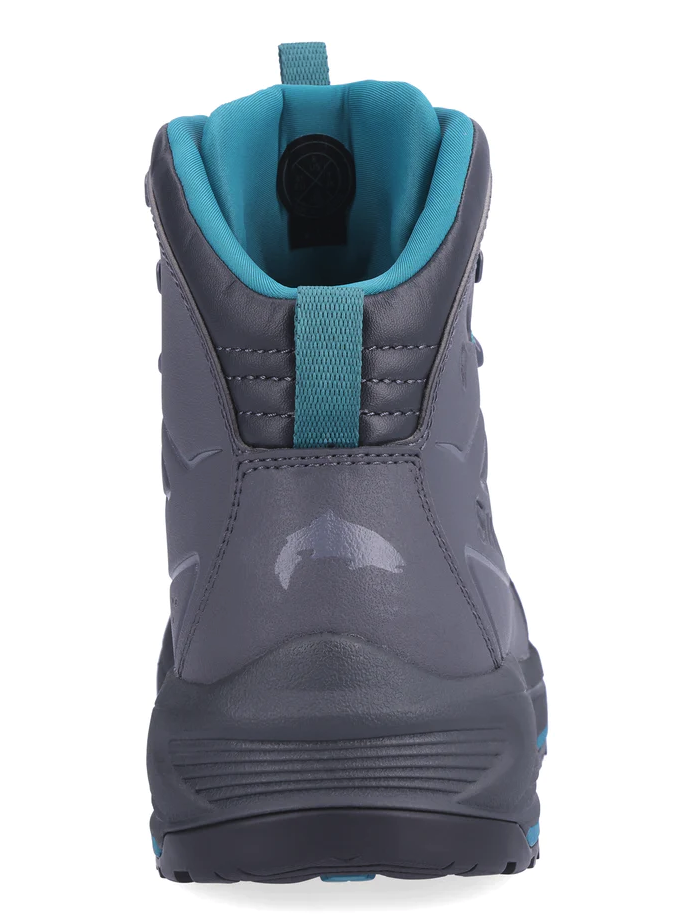 In stock Simms Women's Freestone Wading Boots with updated rubber outsole for reliable traction.