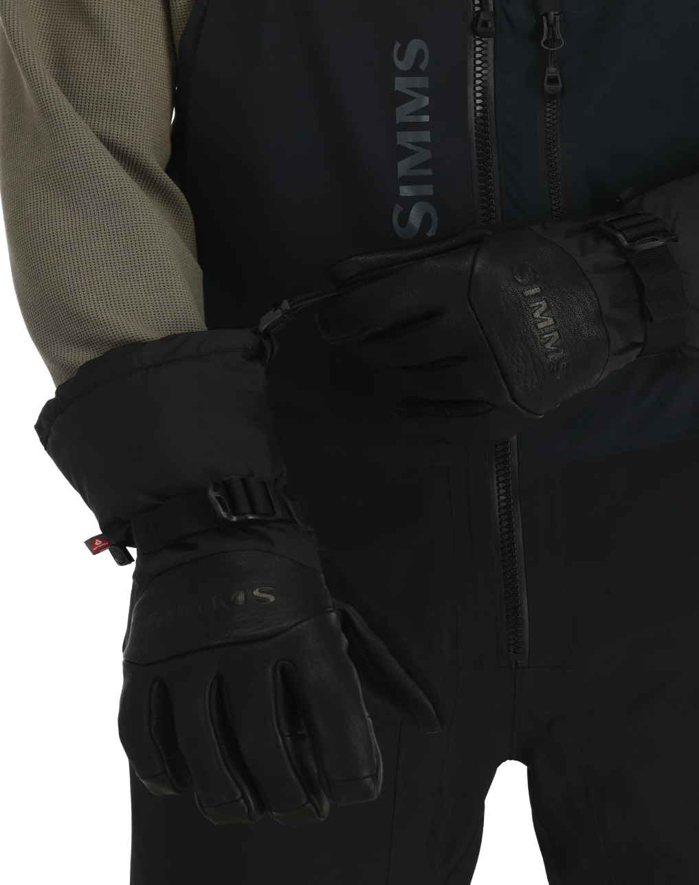 Stay warm with the Simms Guide Insulated Glove - high-performance gloves for winter adventures.
