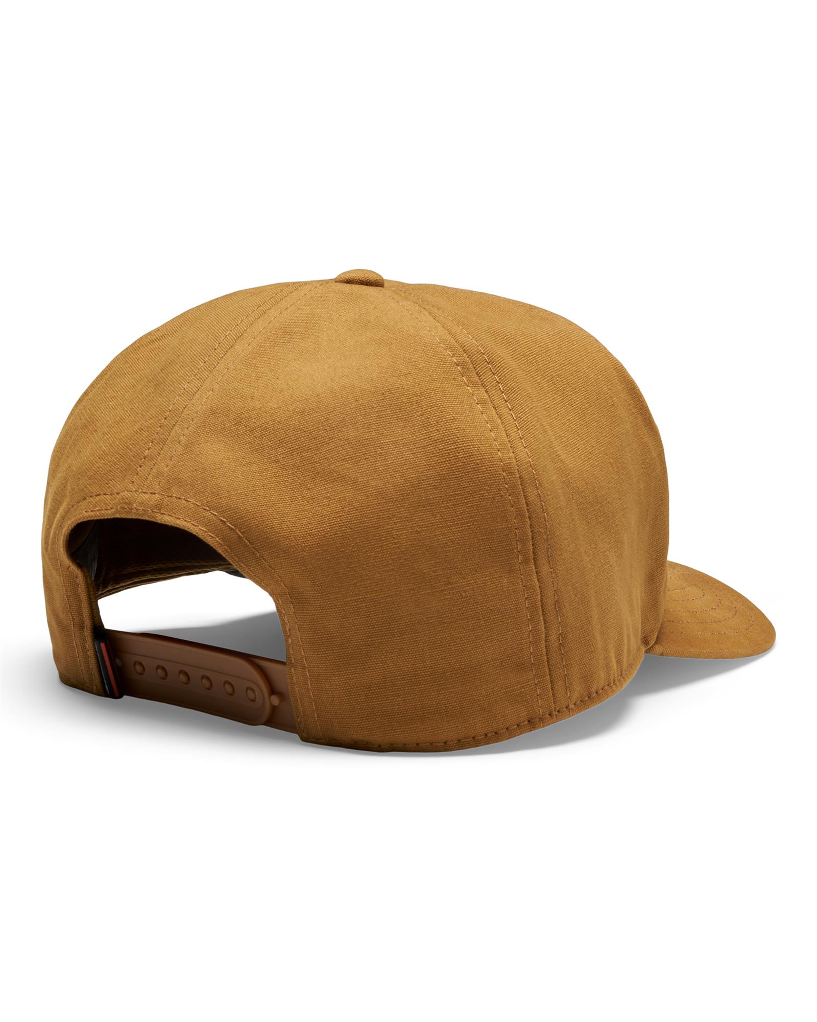 Simms Double Haul Hat Cobia mid crown adjustable snapback fishing cap rear view