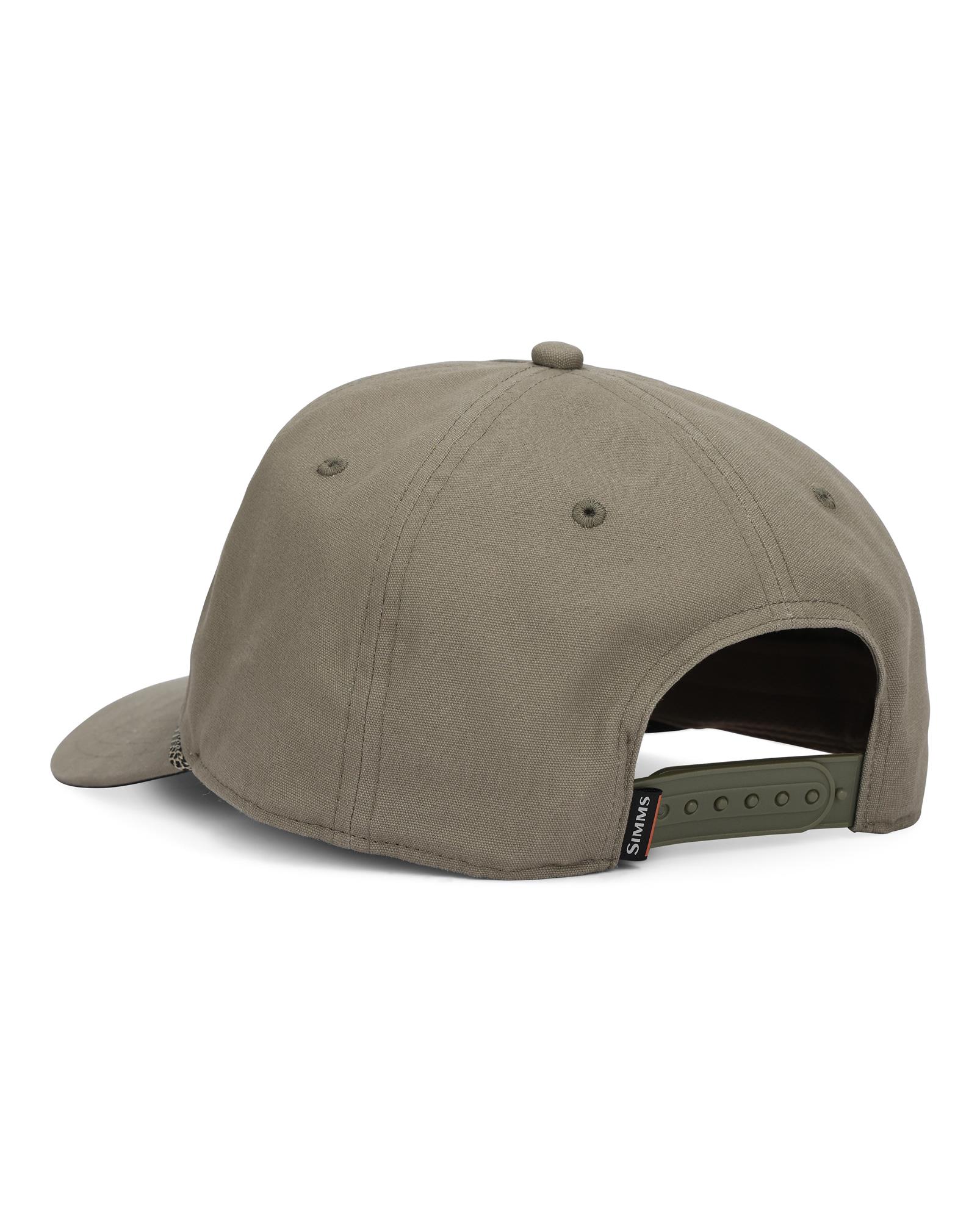 Outdoor fishing rope cap with snapback strap and durable cotton twill build