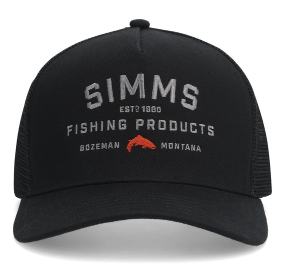 Order  Simms Double Haul Trucker Hat Black online at The Fly Fishers.