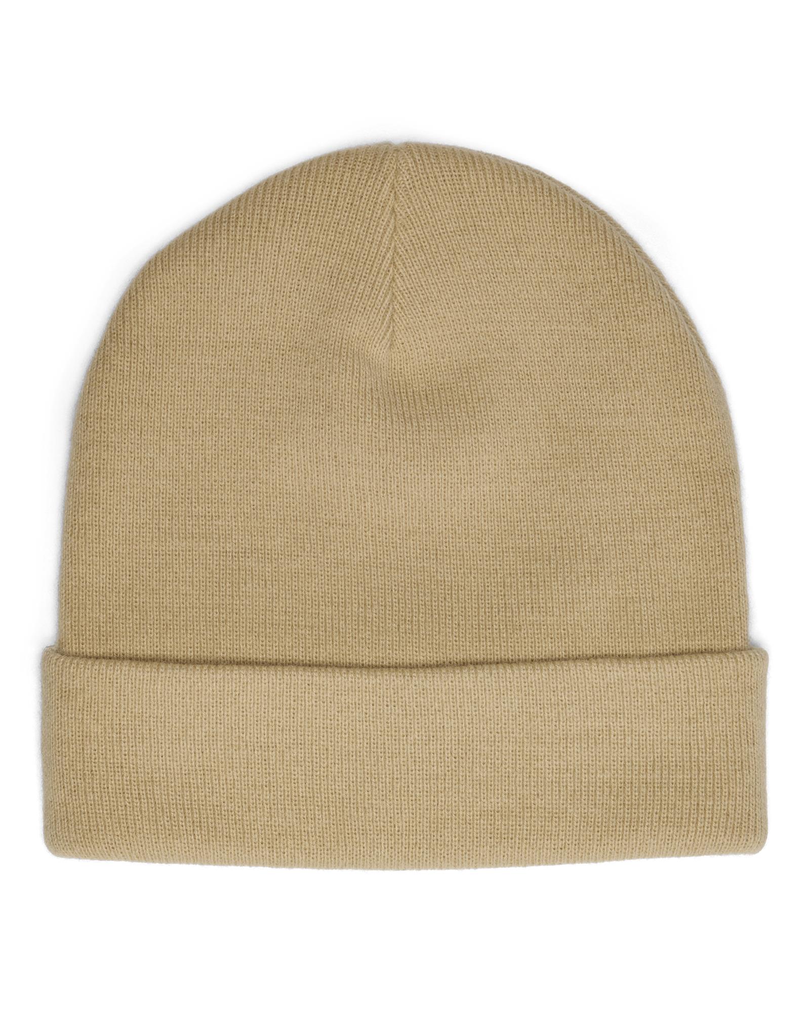Simms Everyday Watchcap Burnished Clay winter fishing beanie with double-knit construction and cuffed design