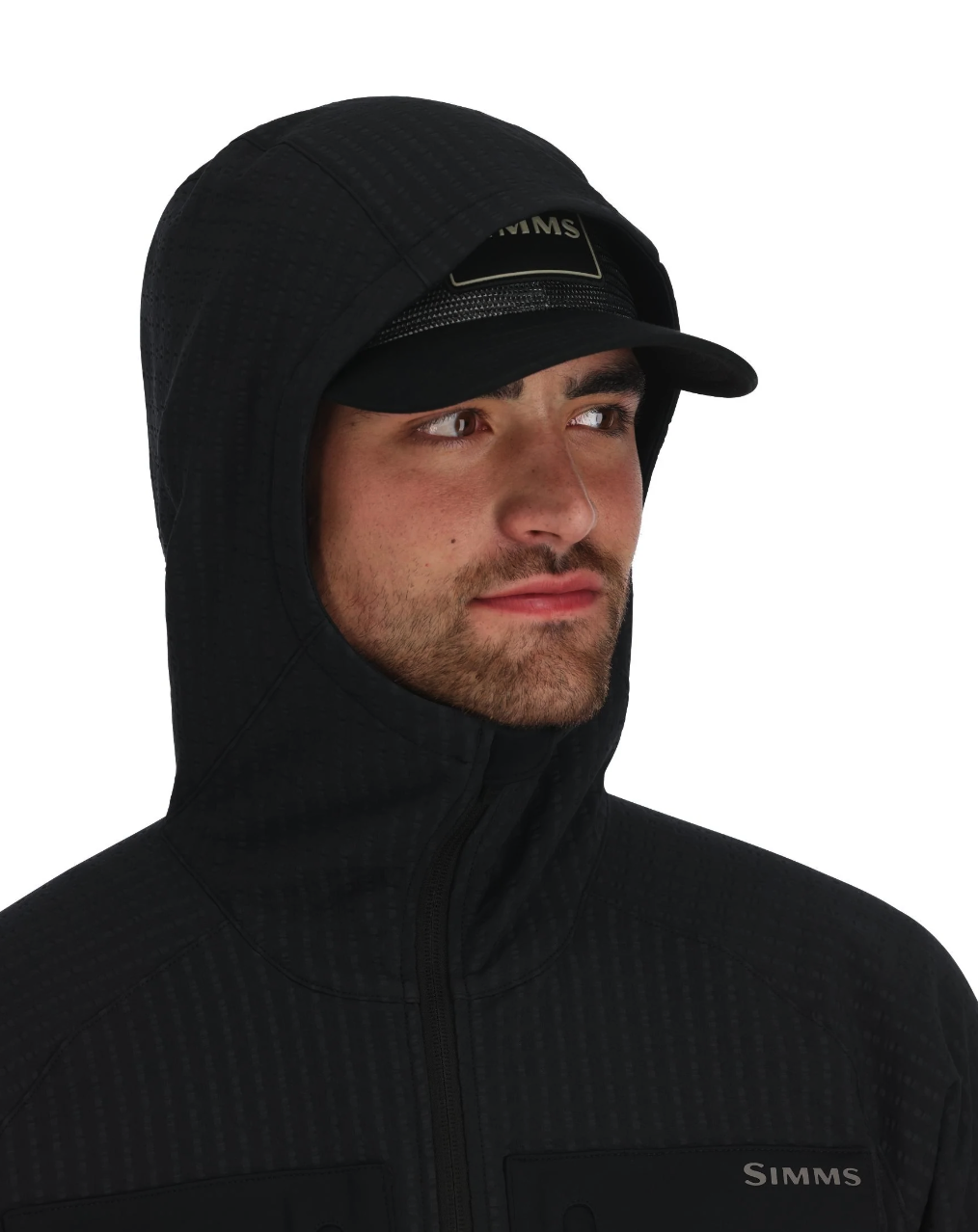 Men's Simms Confluence Hoody - easy-care and stylish for both active and everyday wear