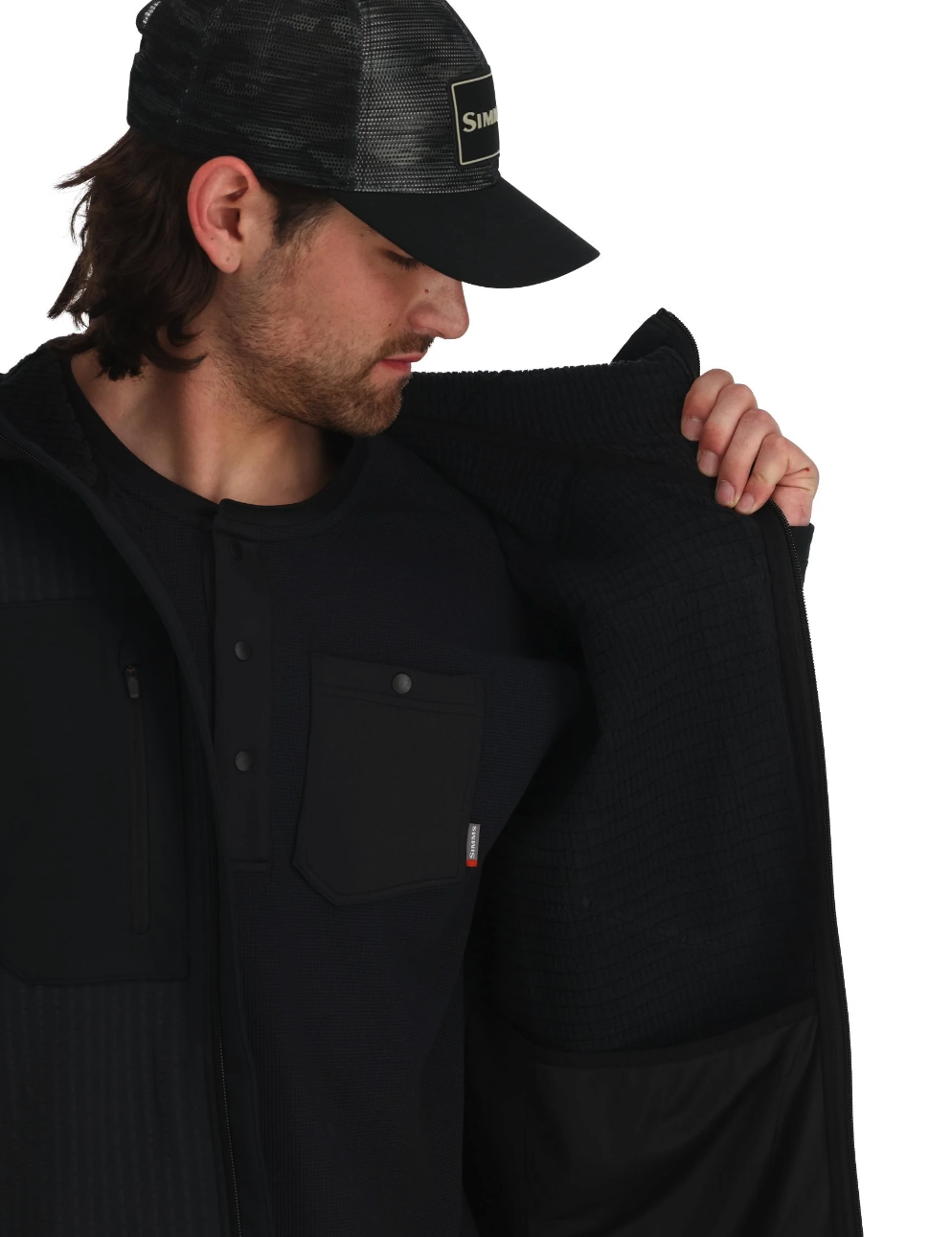 Men's Confluence Hoody by Simms - built with technical fabric for comfort and durability in various conditions