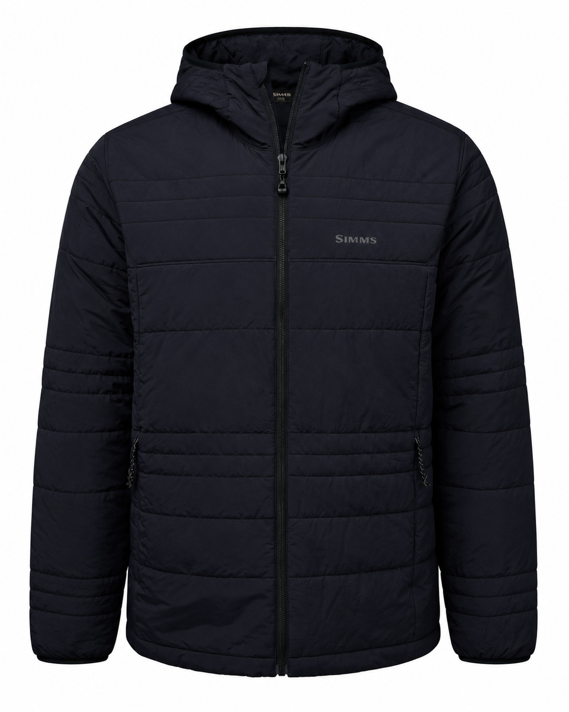 Simms Fall Run Insulated Hoody front view for cold weather fishing and camping