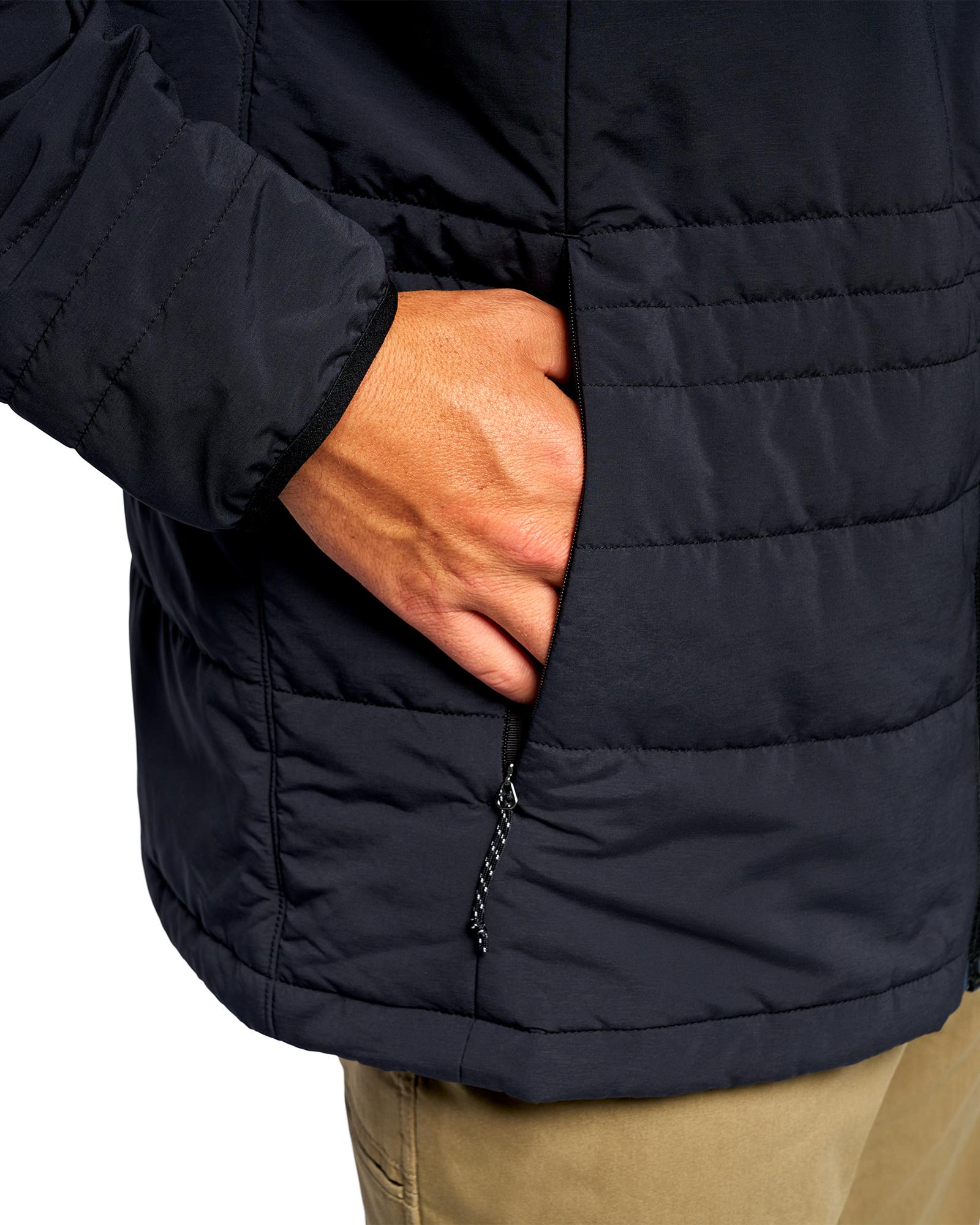 Simms Fall Run Insulated Hoody zippered handwarmer pocket for cold weather fishing