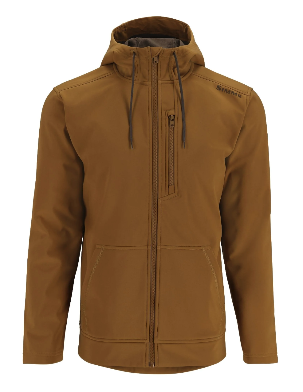 Comfortable fleece-lined Simms Rogue Hoody for outdoor adventures.