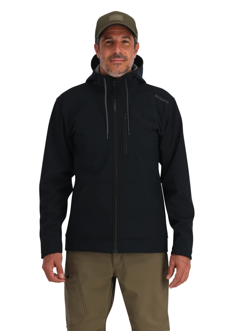 Simms Rogue Hoody ideal for cold-weather fishing trips.