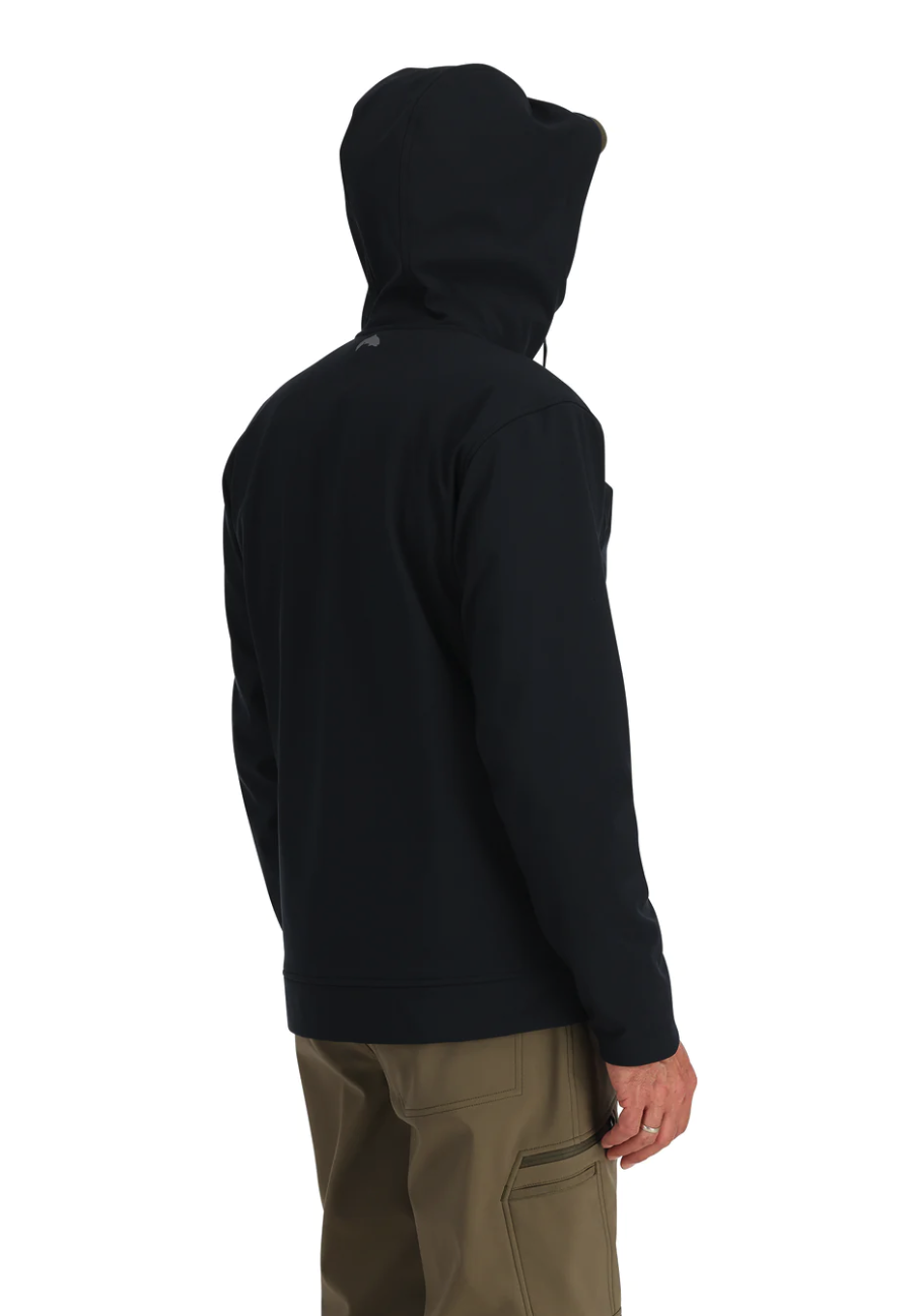 Rogue Hoody by Simms with a fleece-lined interior for extra warmth.