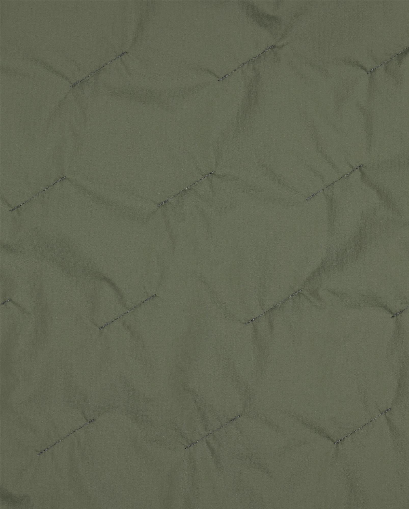 Simms Bristol Reversible Jacket quilted nylon fabric close up with stitching detail