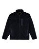 Black Simms Coldweather Fleece Jacket front view with zippered chest pocket