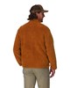 Back view of Simms Coldweather Fleece jacket on model showing relaxed fit