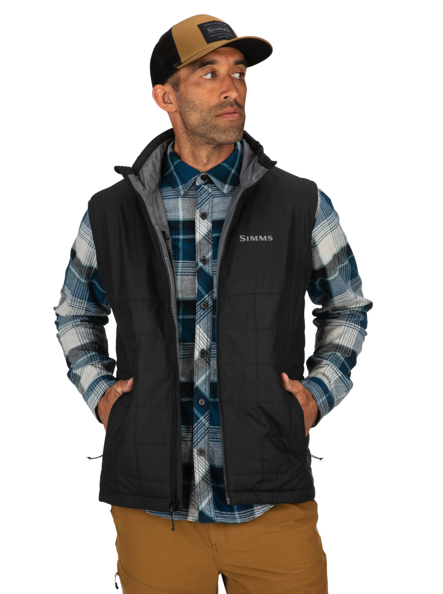 Simms Fall Run Insulated Vest - combines style and practicality with its insulating and durable fabric