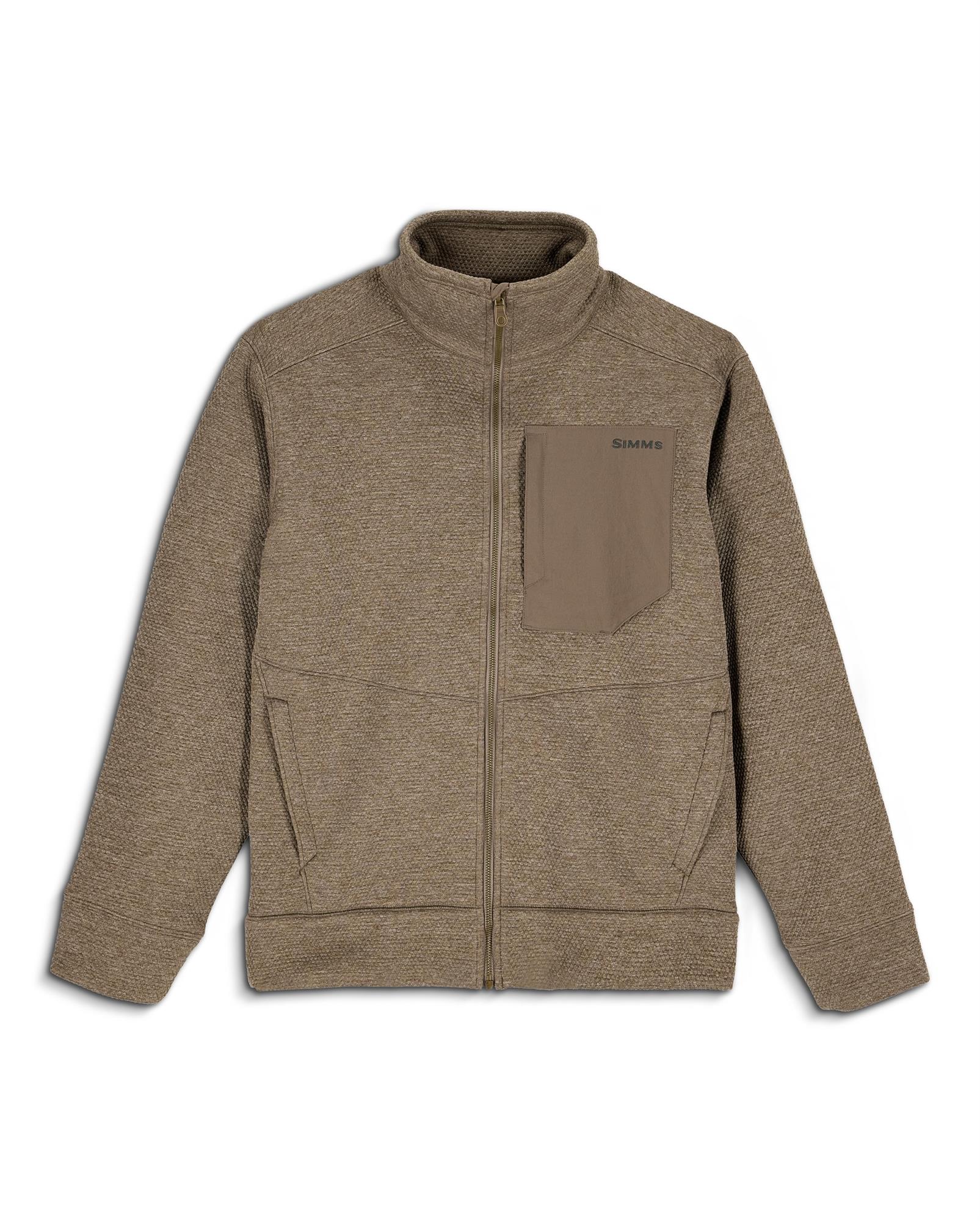 Heavyweight outdoor fleece jacket for anglers by Simms