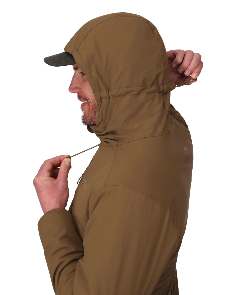Simms Midstream Hooded Jacket hood cinch detail