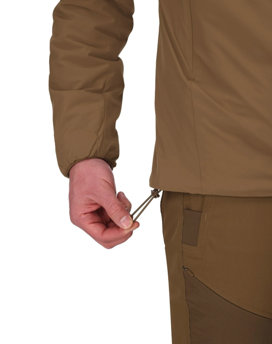 Hem detail of Simms Midstream Hooded Jacket