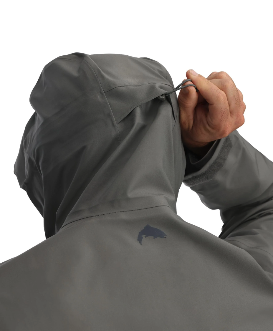 Hood adjustment on Simms Vapor Elite Jacket