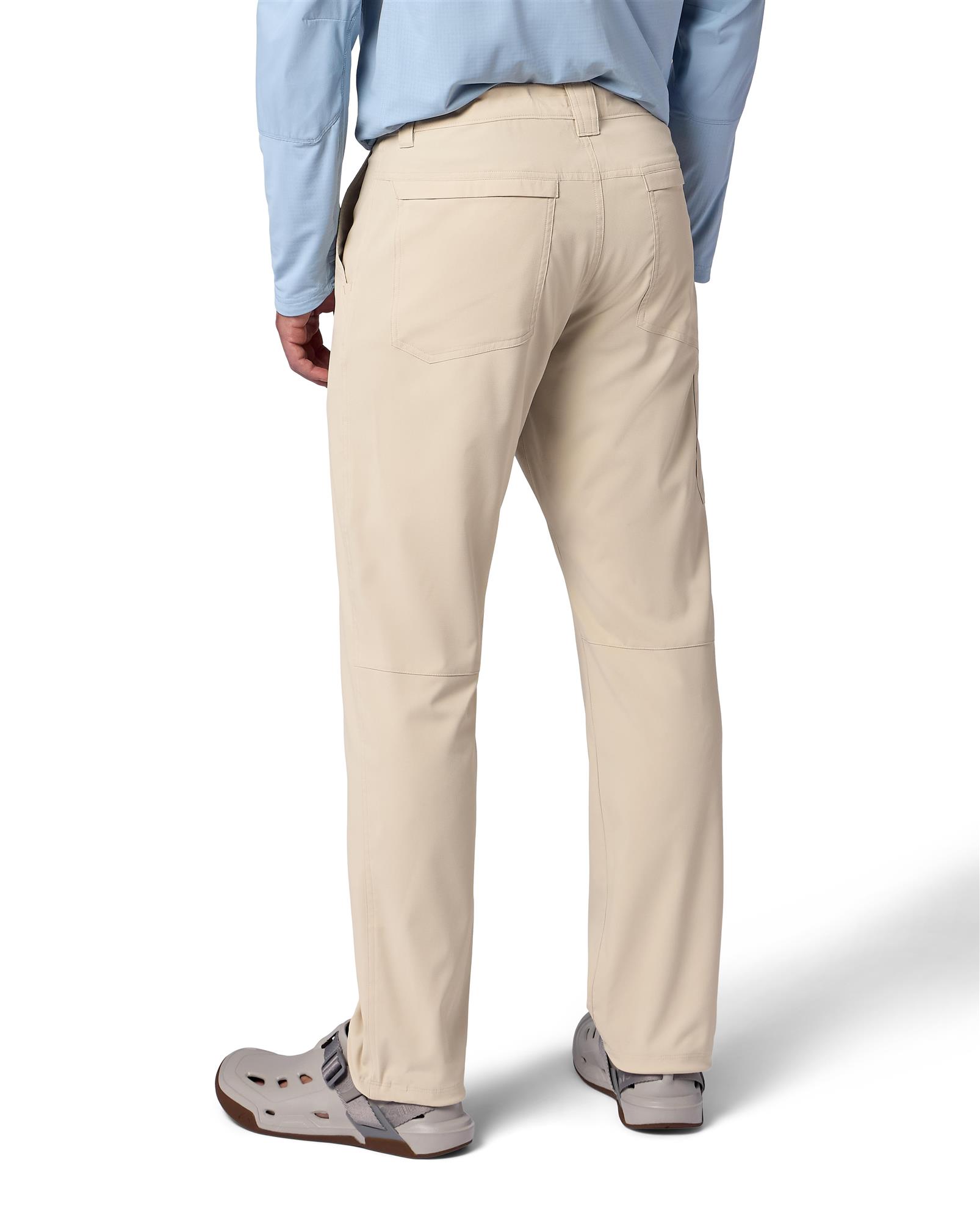 Simms Superlight Pants back view men’s lightweight fishing pants quick dry breathable outdoor wear