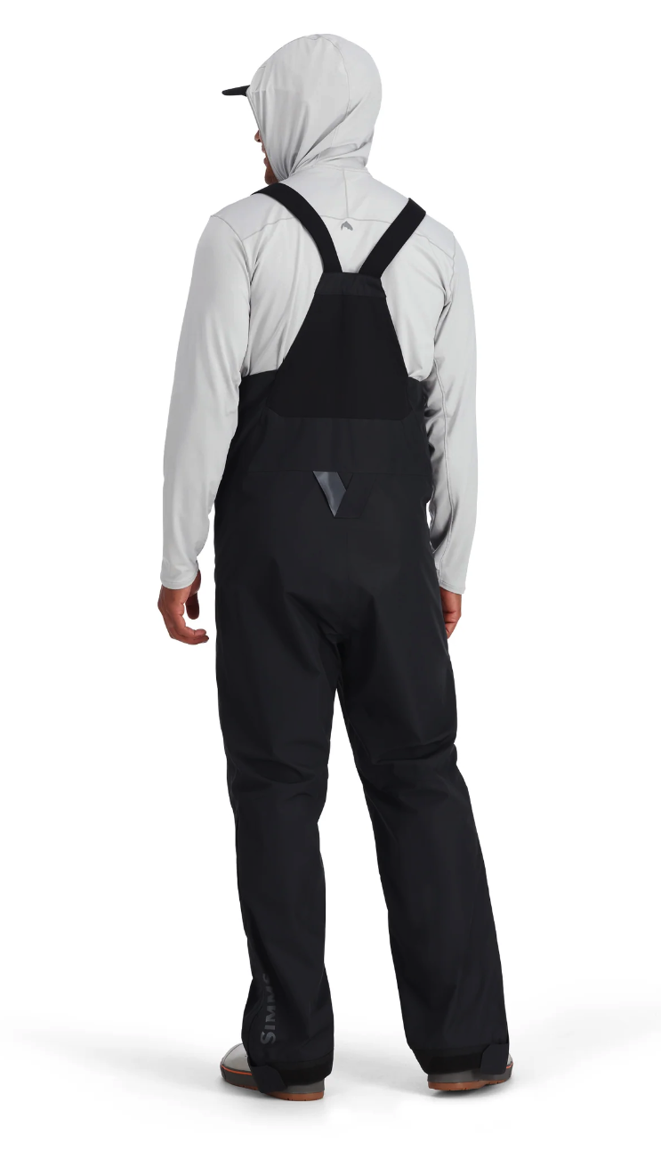 Simms Challenger Fishing Bibs feature integrated belt loops for added support.