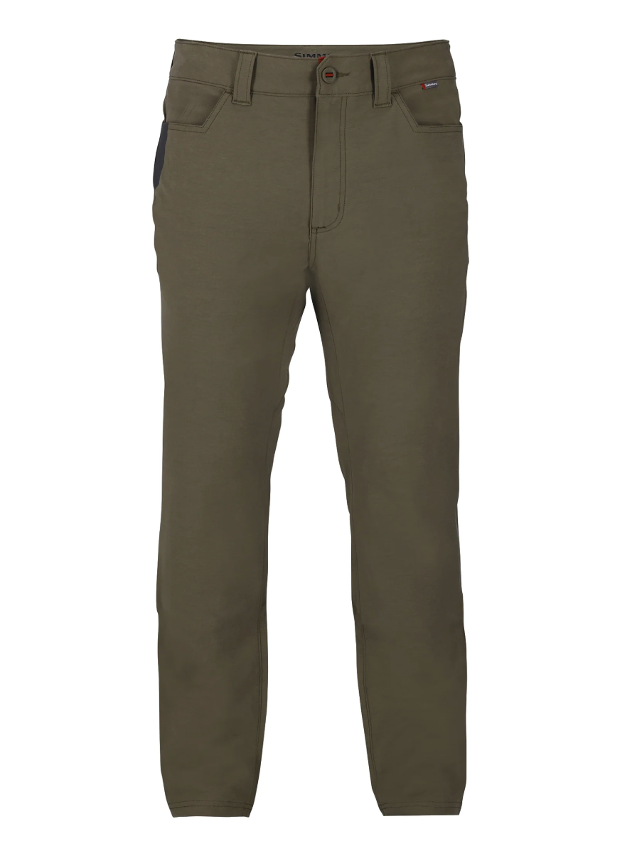 Simms Challenger Pant Dark Stone color.