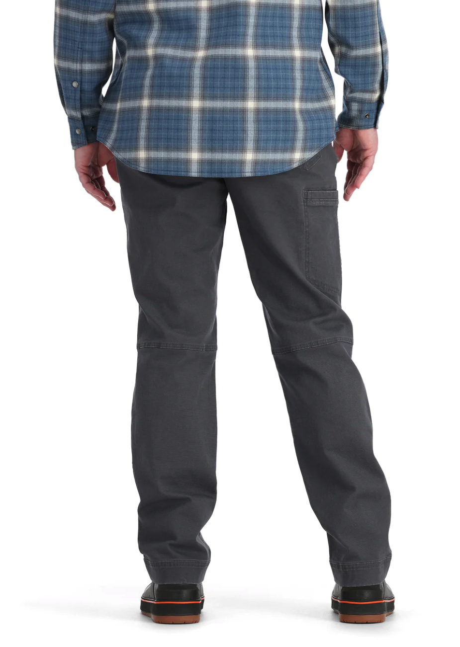 Reinforced Simms Gallatin Pants designed for durability.